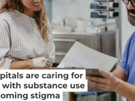 Substance use disorders are common pregnant people. Research shows a fear of stigma prevents these patients from seeking health care. Halfpoint Images/Getty Images